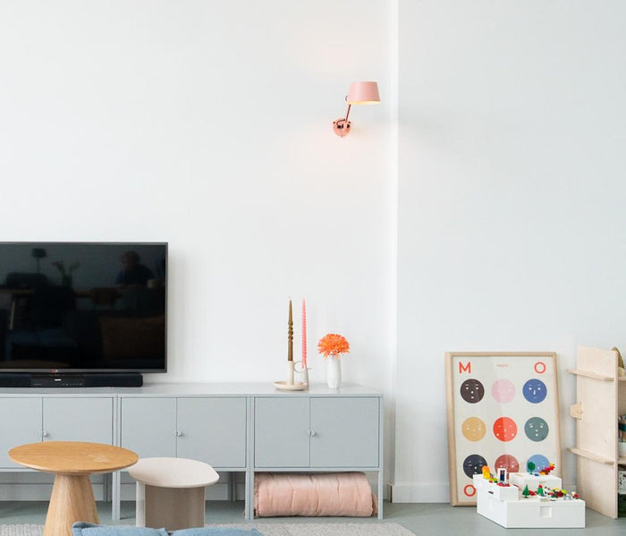 Bolt Sidefit wandlamp small install Ash Grey