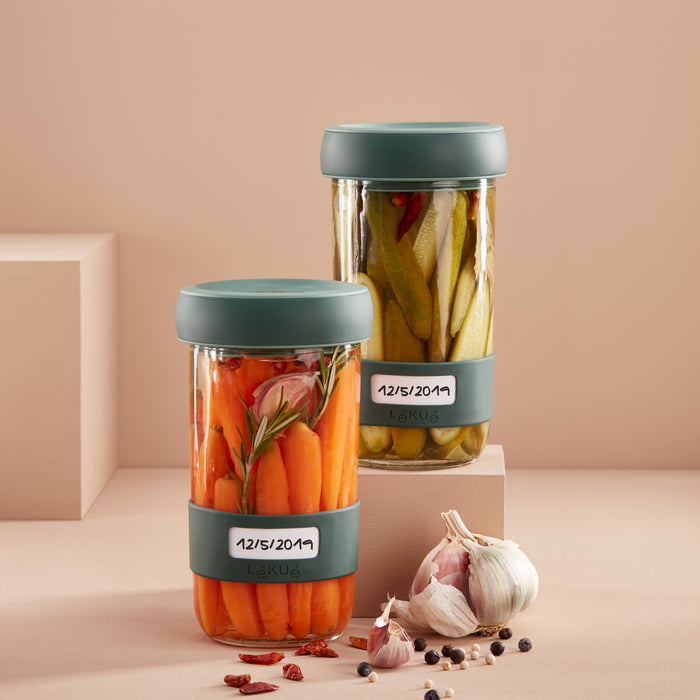 LÈkuÈ Fermentatie Set + 2 Bokalen 0,7 L