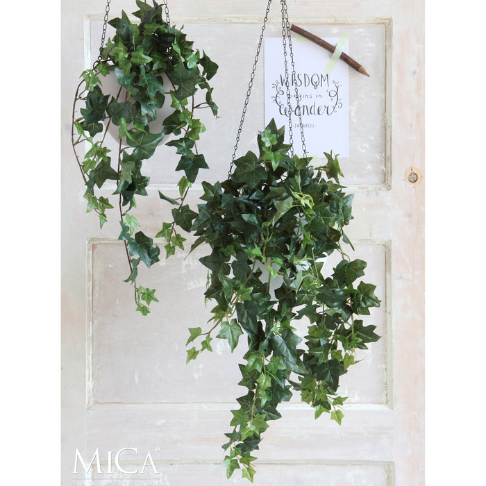 Mica Decorations Hedera Kunstplant Hangend 129 cm Bont