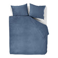 At Home by Beddinghouse Cosy Corduroy Dekbedovertrek 200 x 200/220 cm - Blauw