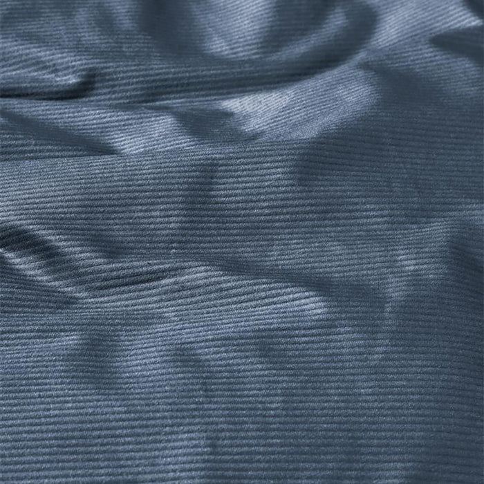 At Home by Beddinghouse Cosy Corduroy Dekbedovertrek 200 x 200/220 cm - Blauw