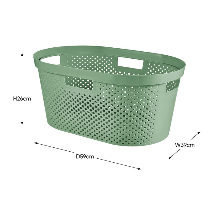 Curver Infinity Dots Wasmand 40 L