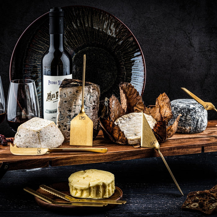 Style de Vie kaasmessenset 6-delig, goud