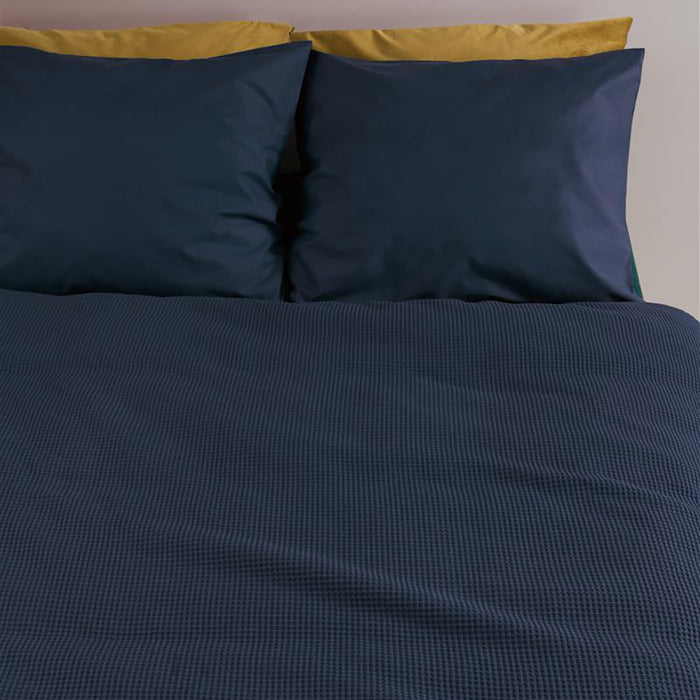 At Home by Beddinghouse Relax Dekbedovertrek 200 x 200/220 cm - Donkerblauw