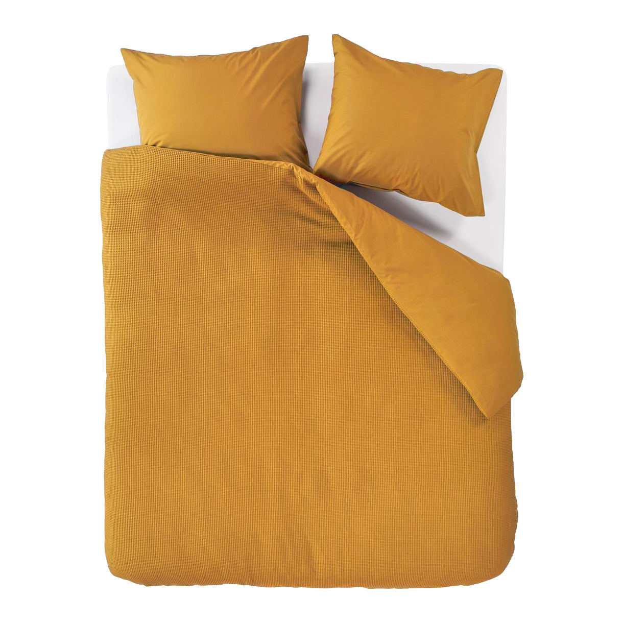 At Home by Beddinghouse Relax Dekbedovertrek 200 x 200/220 cm - Oker