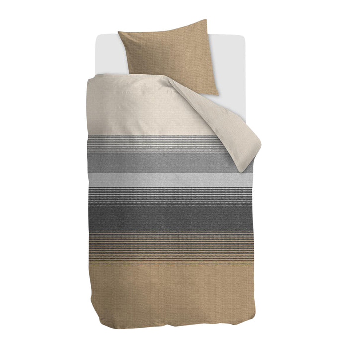 Beddinghouse Bruno Dekbedovertrek 140 x 200/220 cm - Zand