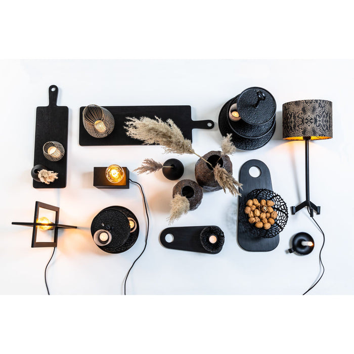 Light & Living Etagère Lutek - Zwart - 3 Laags