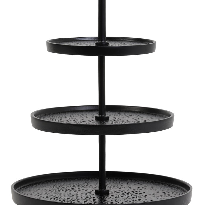 Light & Living Etagère Lutek - Zwart - 3 Laags