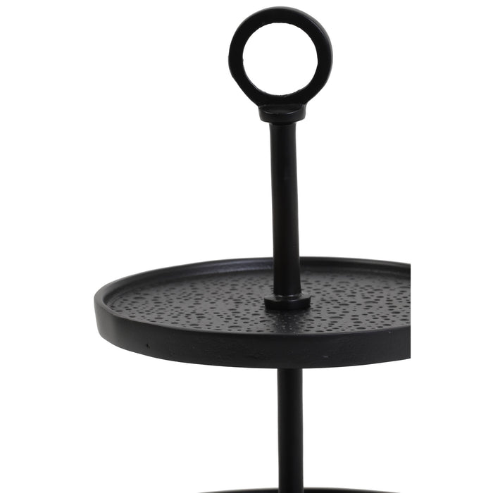 Light & Living Etagère Lutek - Zwart - 2 Laags