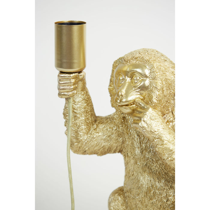 Light & Living Tafellamp Monkey - Goud - 20x19,5x34cm