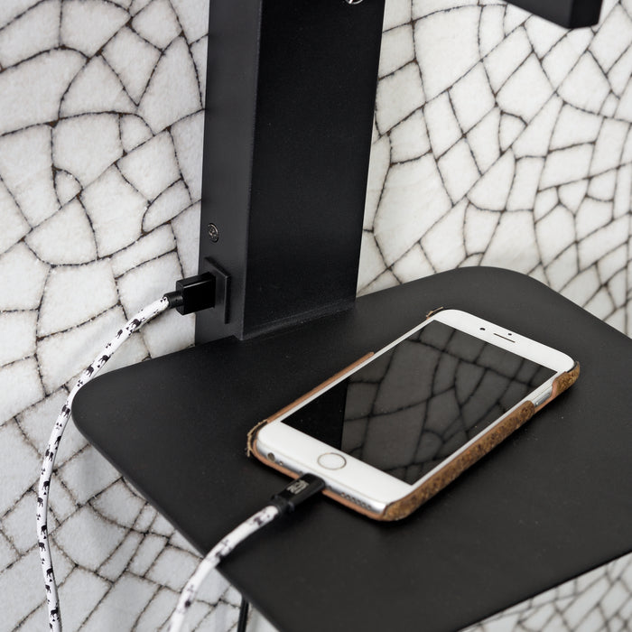 it's about RoMi Florence Wandlamp H 42 - Zwart / Zwart