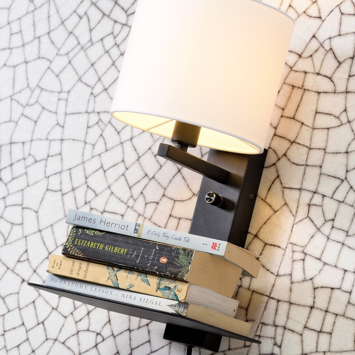 it's about RoMi Florence Wandlamp H 42 - Zwart / Zwart