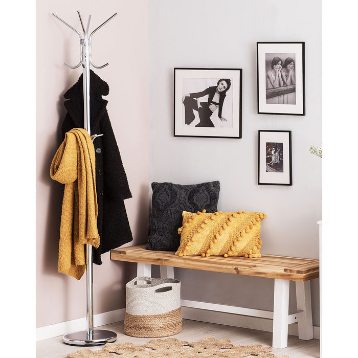 Beliani - CLAXTON - Kapstok - Zilver - RVS