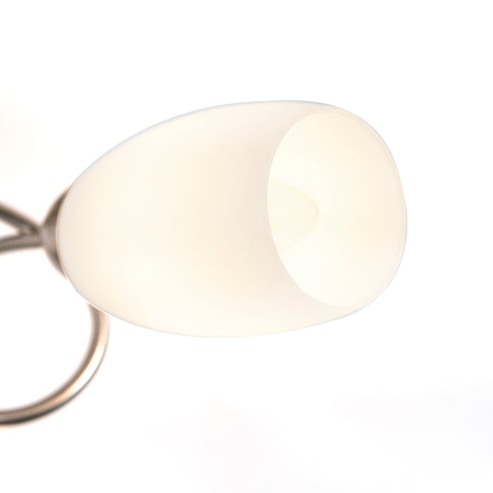 QAZQA Klassieke plafondlamp staal 3-lichts - Fortress