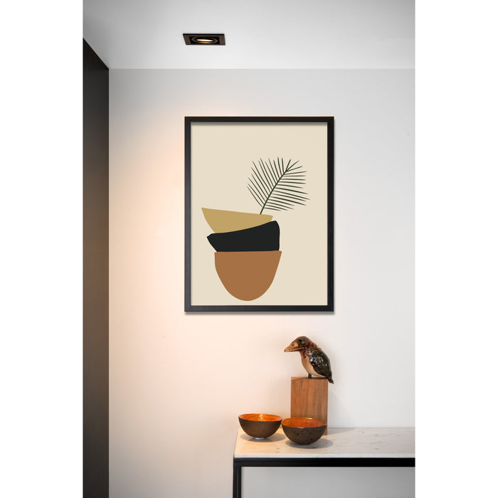 Lucide CHIMNEY - Inbouwspot - 1xGU10 - Zwart