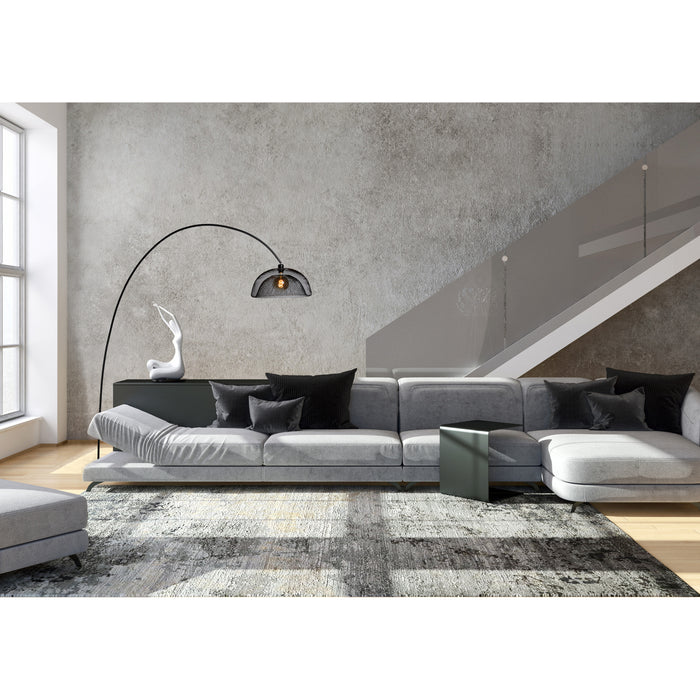 Lucide MESH Vloerlamp - Zwart