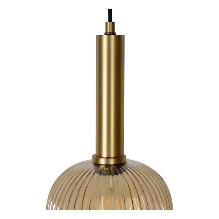 Lucide Maloto Hanglamp Cilinder - Amber