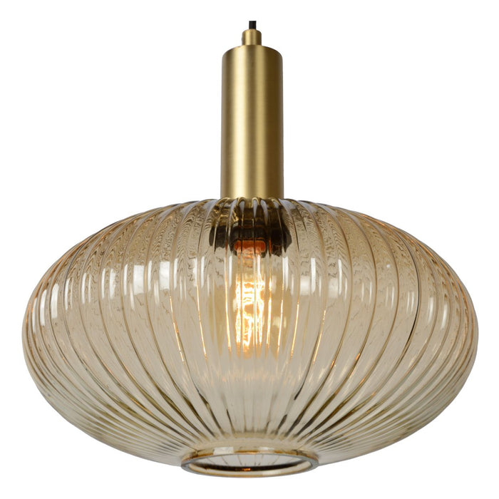 Lucide Maloto Hanglamp Ovaal - Amber