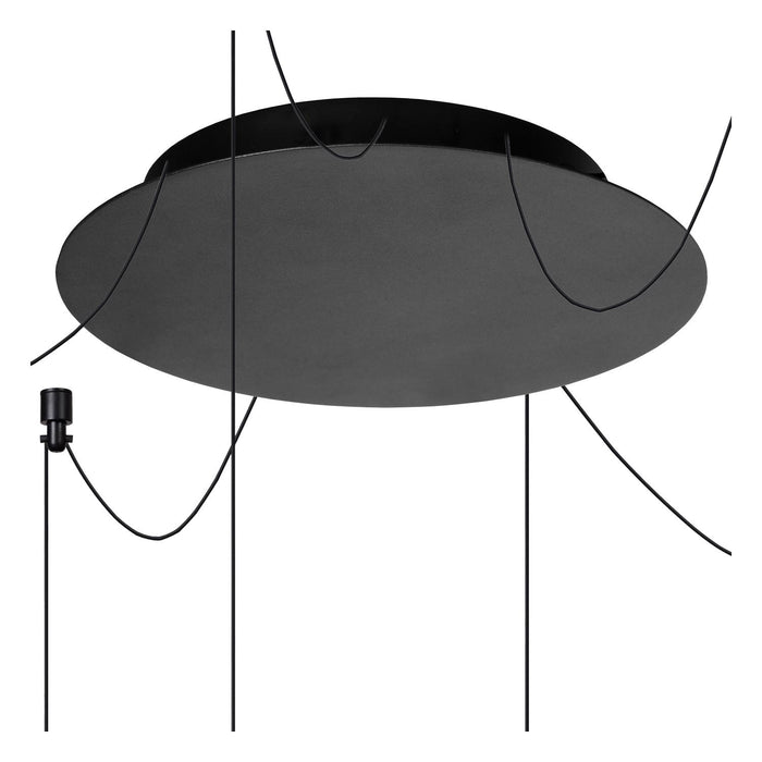 Lucide LORENZ Hanglamp - Zwart
