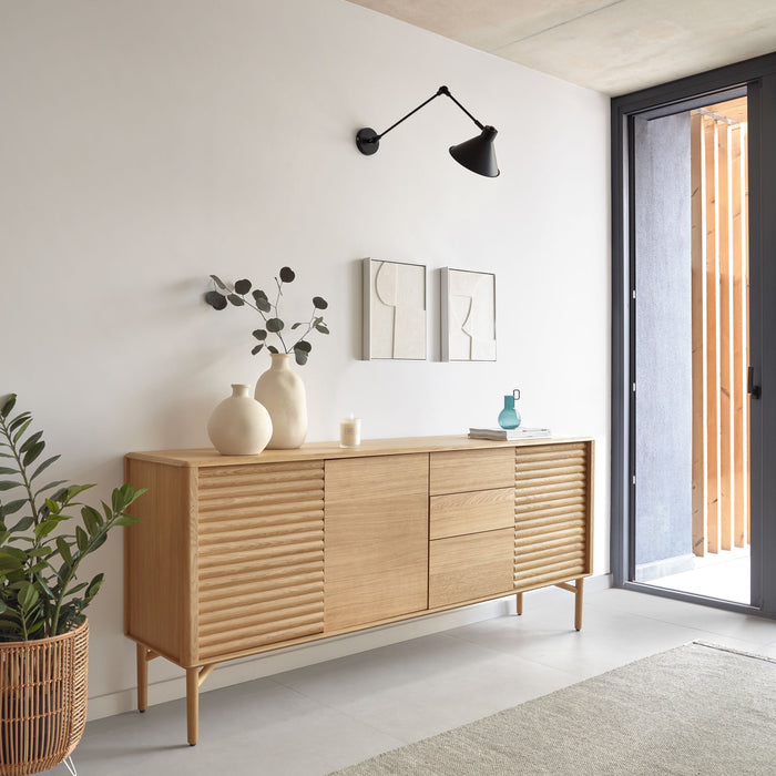 Kave Home - Cecira natuurvezelpot Ø 35 cm