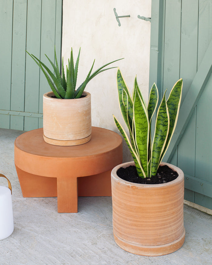 Kave Home - Vilena koffietafel terracotta Ø 60 cm
