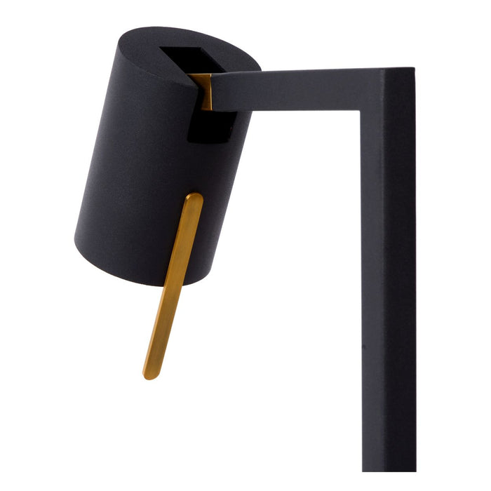 Lucide Lesley Vloerlamp 1 x GU10 - Zwart