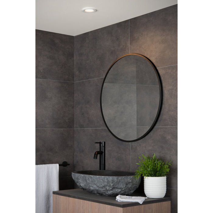 Lucide ZIVA - Inbouwspot Badkamer - Ø 8,5 cm - 1xG