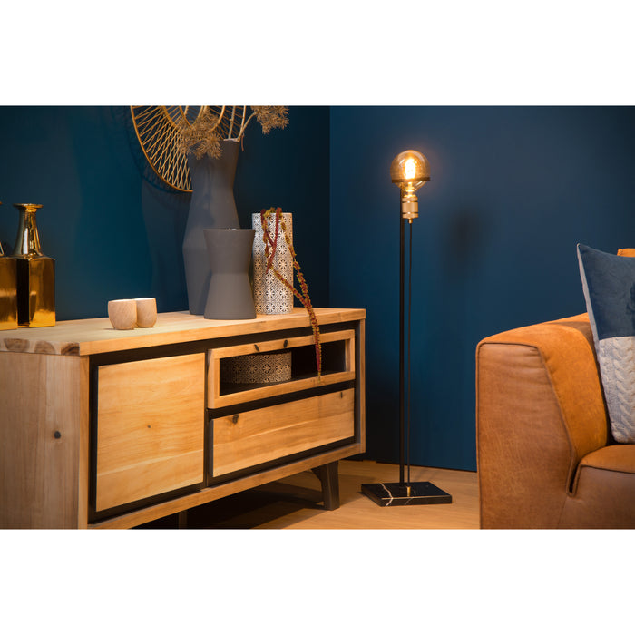 Lucide OTTELIEN Vloerlamp - Zwart