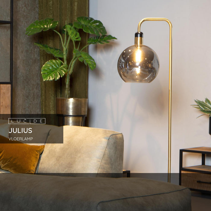 Lucide JULIUS Vloerlamp - Fumé