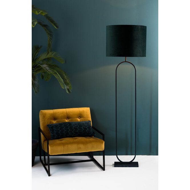 Light & Living Light&living Vloerlamp 30x15x142 cm JAMIRI mat zwart