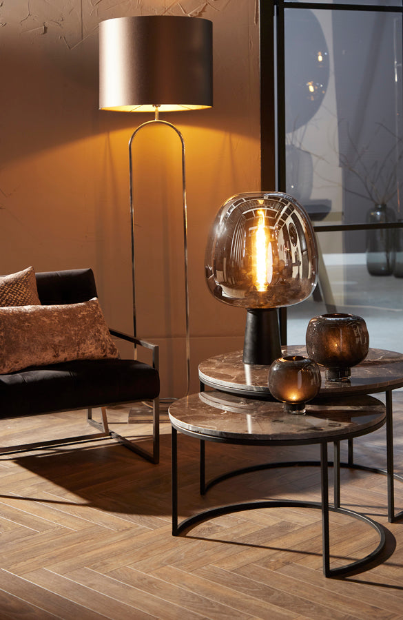 Light & Living Light&living Vloerlamp 30x15x142 cm JAMIRI mat zwart