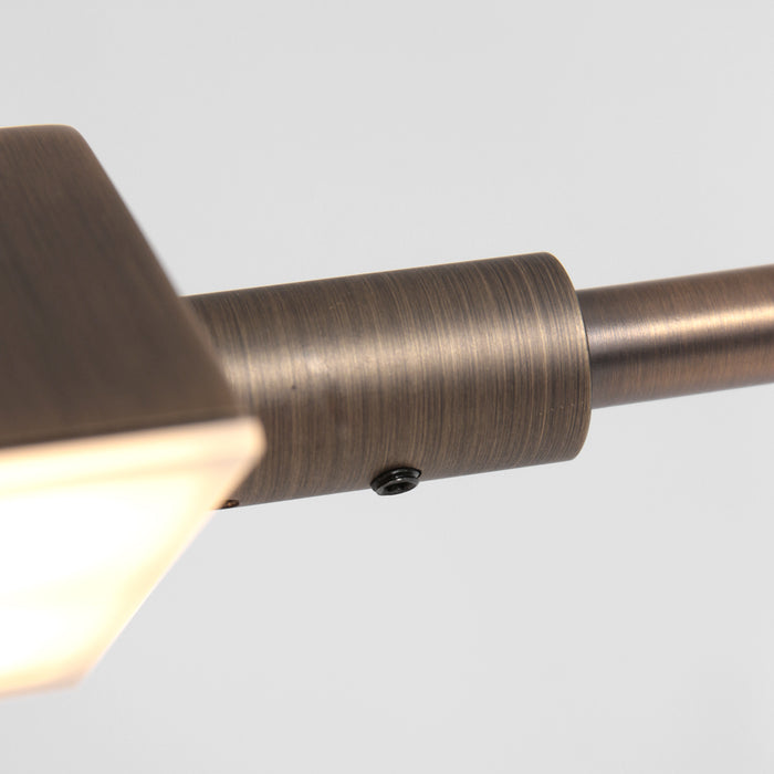 Steinhauer vloerlamp Retina - brons - metaal - 3083BR