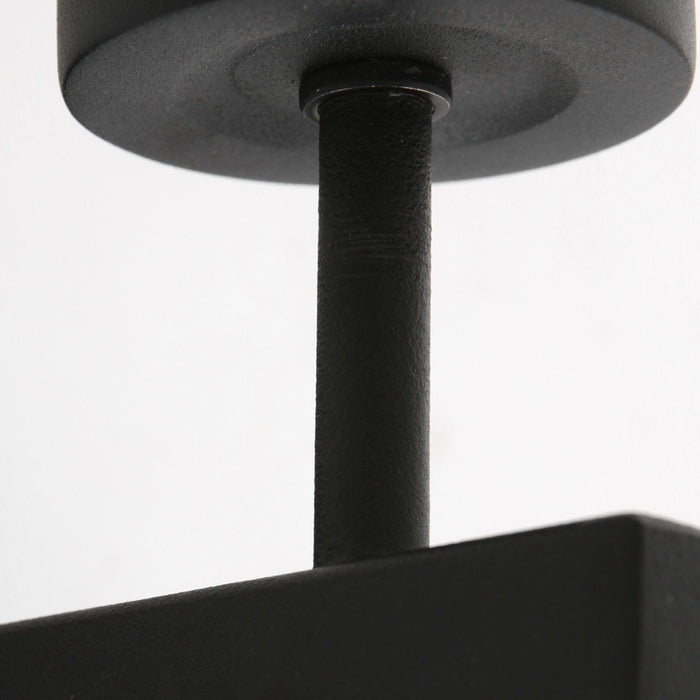 Steinhauer - wandlamp - Stang - zwart - metaal velours stof - bedlampje - E27 - 8176ZW