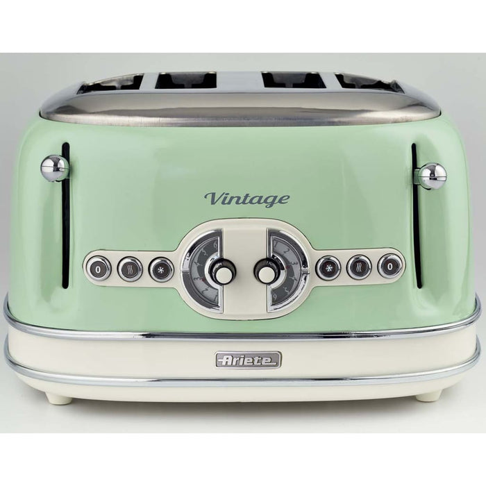 Ariete Broodrooster 4 sneetjes Vintage 1600 W groen