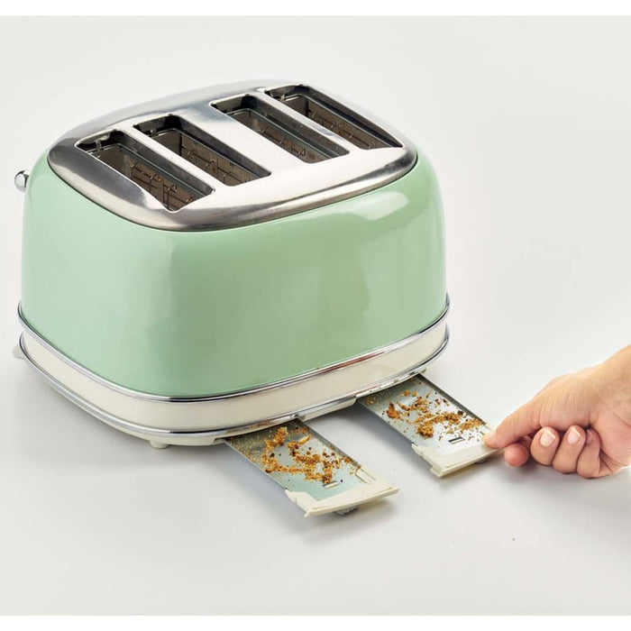 Ariete Broodrooster 4 sneetjes Vintage 1600 W groen