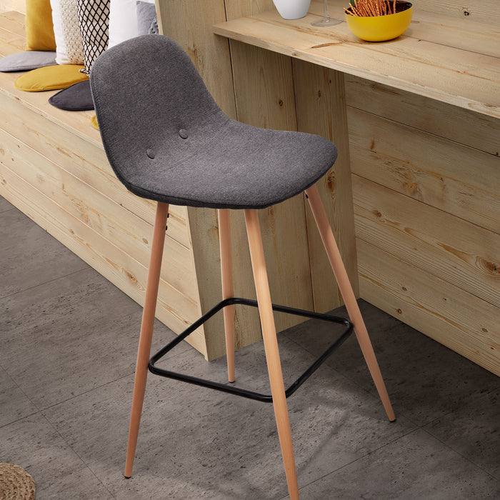 Kave Home - Silke kussen mosterd