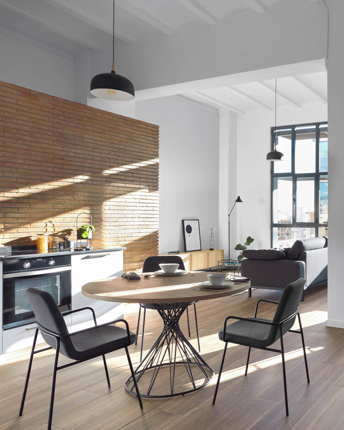 Kave Home - Bluma marmer kaasbestek set groen