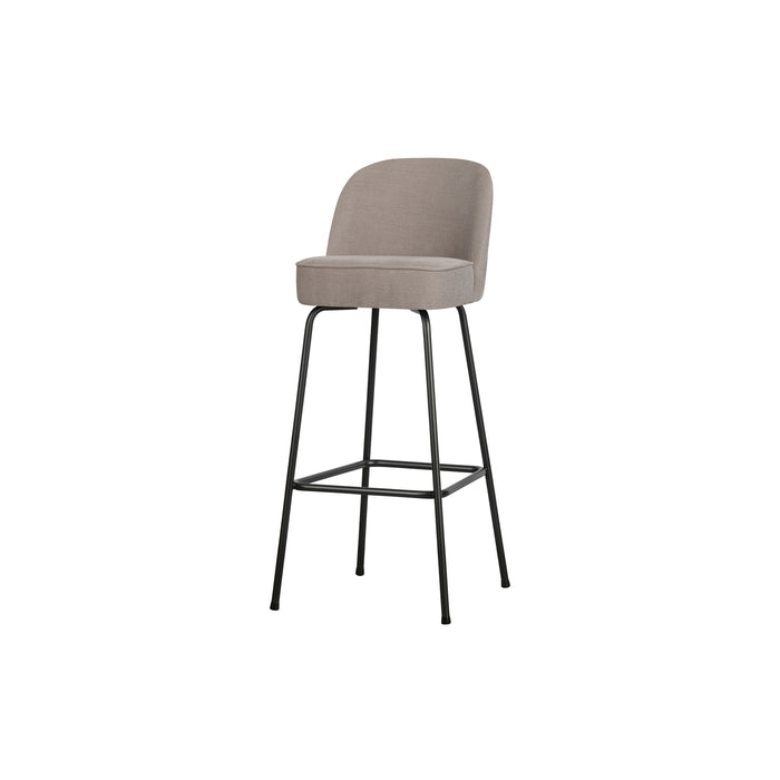 WOOOD Vogue Barkruk H 103 cm - Geweven Stof - Sand