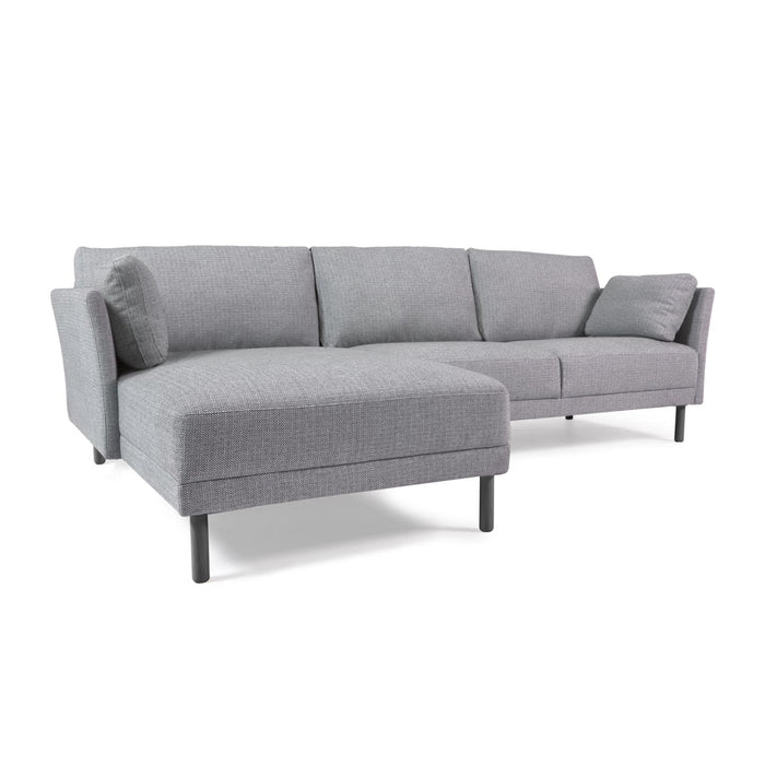 Kave Home - Gilma 3-zitsbank met rechts|links chaise longue in