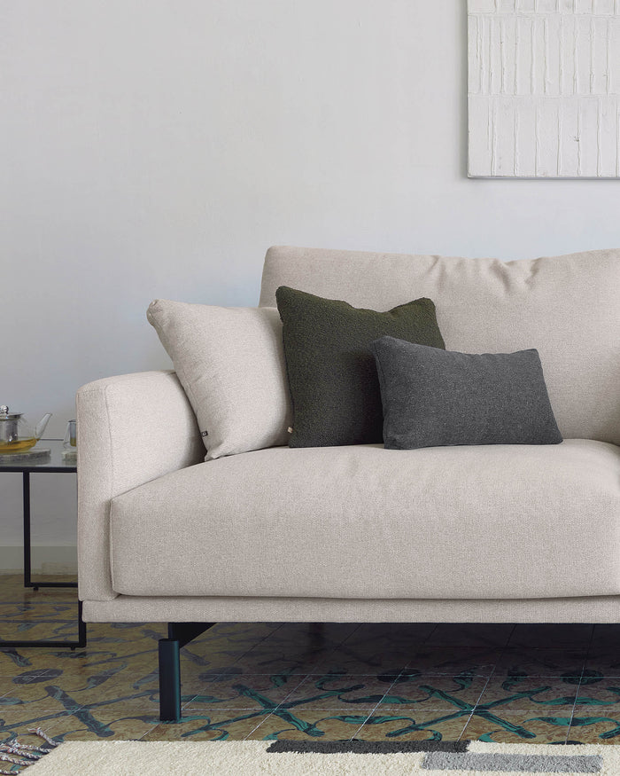 Kave Home - 3-zitsbank Galene beige 214 cm