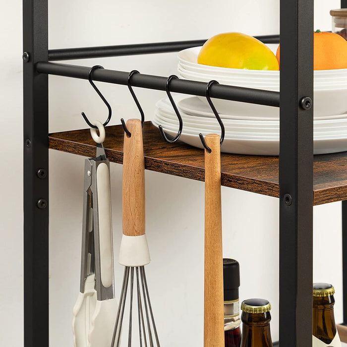 Furnilux - Keukenwagen met Laden - Keukeneiland op Wieltjes