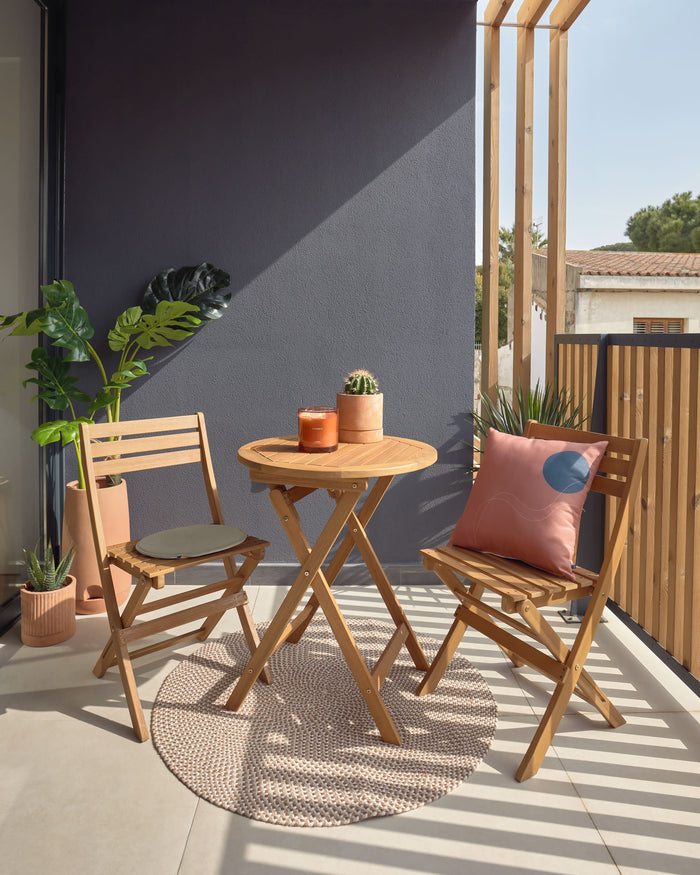 Kave Home - Silke kussen beige