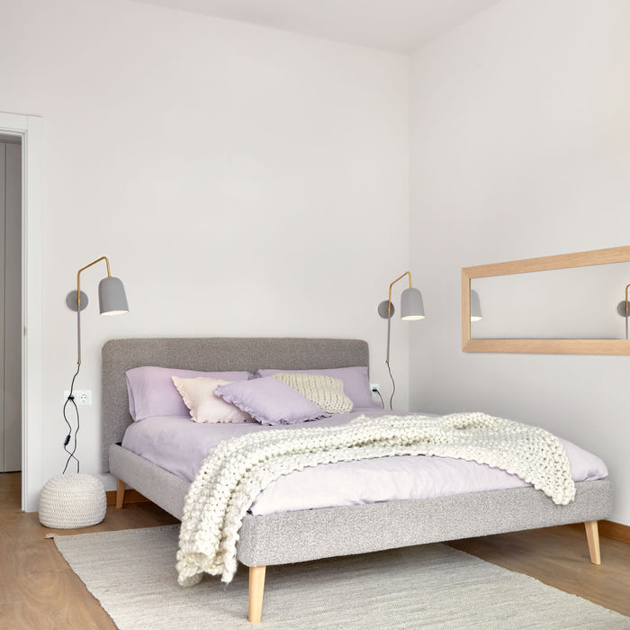 Kave Home - Wilany spiegel natuurlijke afwerking 52,5 x 152,5 cm