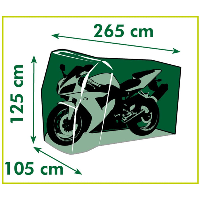 Nature Tuinhoes voor motor 265x105x125 cm