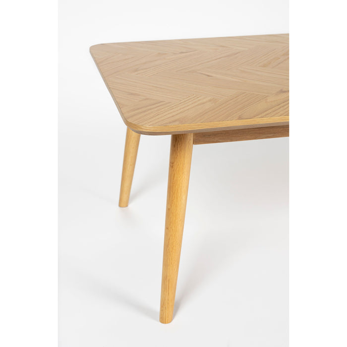 Housecraft Living Fabio Salontafel Rechthoekig Hout 120x60 cm Naturel