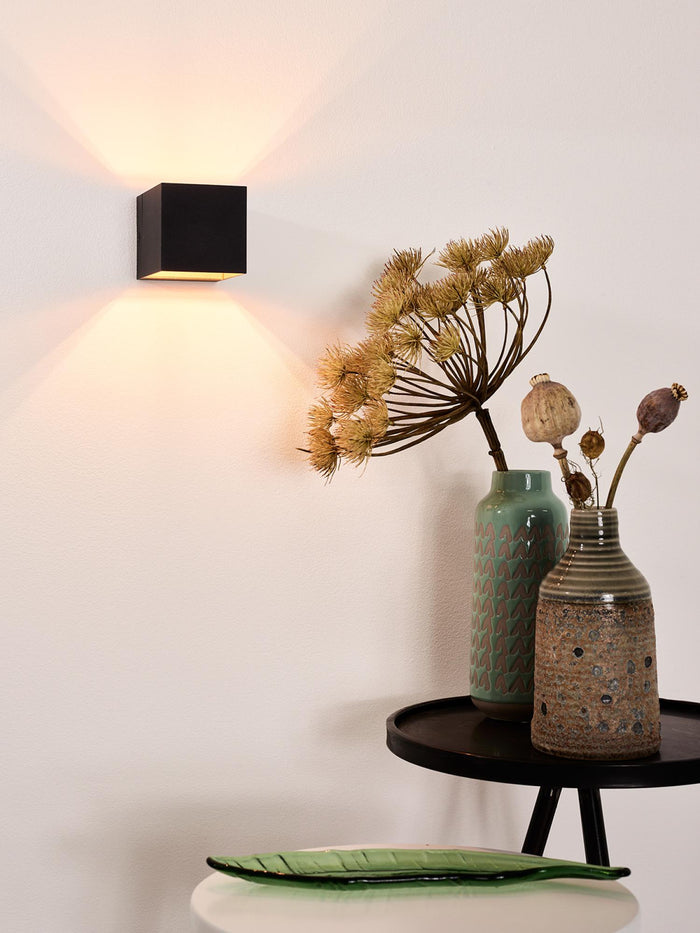 Lucide DEVI - Wandlamp - 1xG9 - Zwart