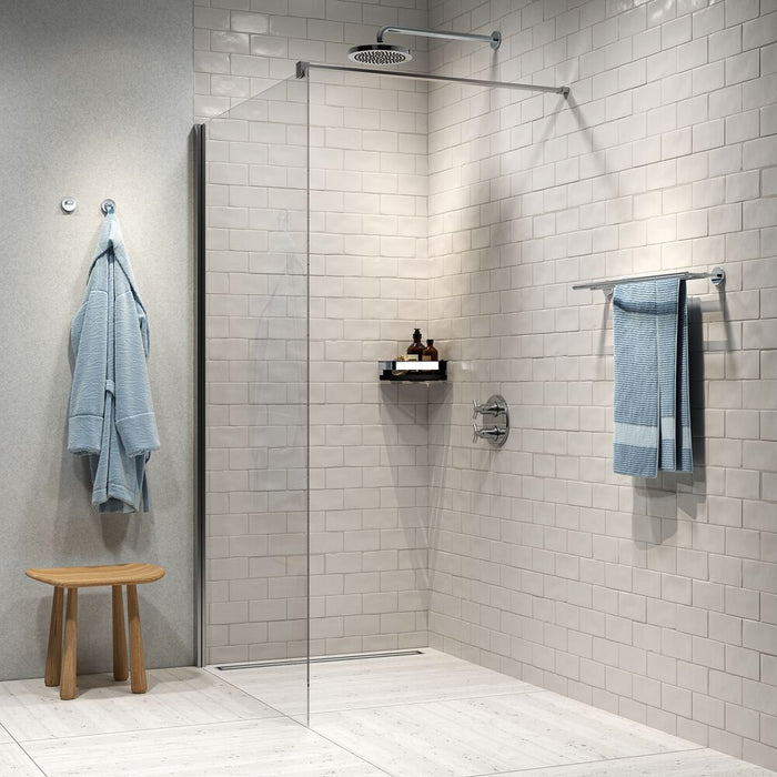 Tiger Noon Douchemand Hoek 22 cm - Chroom