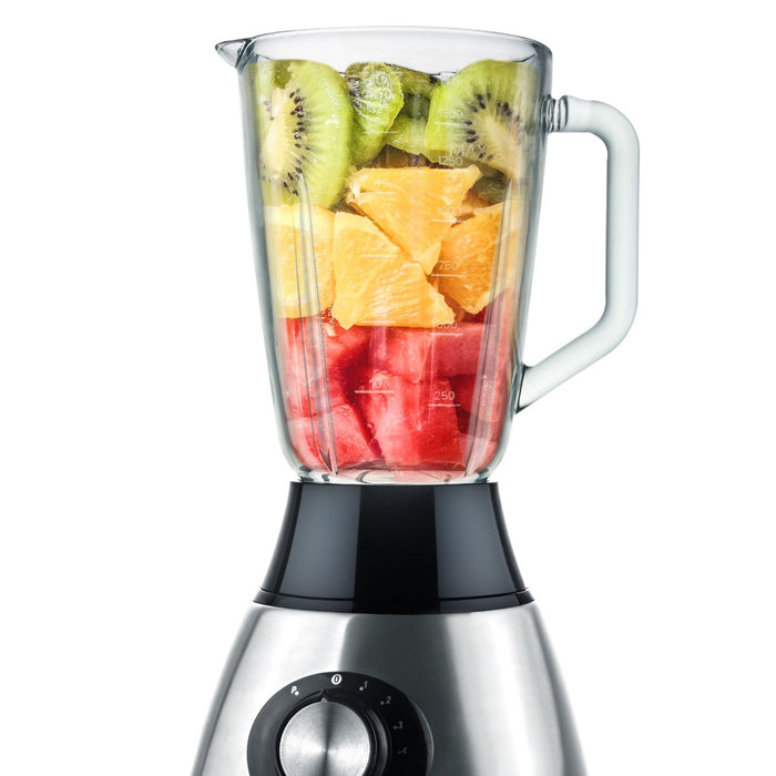 TurboTronic BG5 Blender met glazen kan 1.5 Liter 1200W
