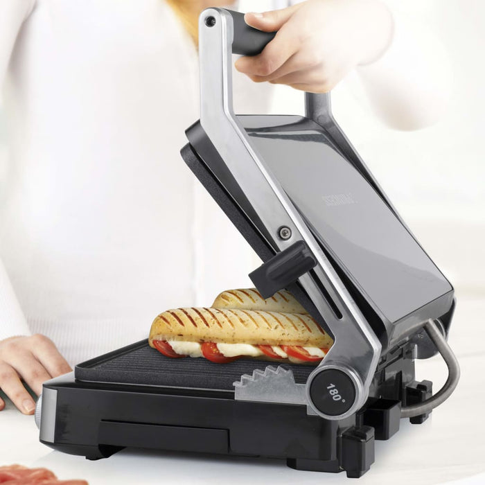 Princess Contactgrill Master Pro digitaal 2000 W zwart