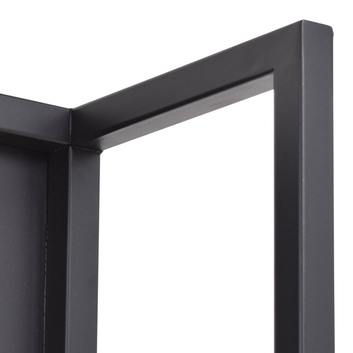 LOFT42 Firm Haardhoutrek Zwart Metaal - 95x30x25
